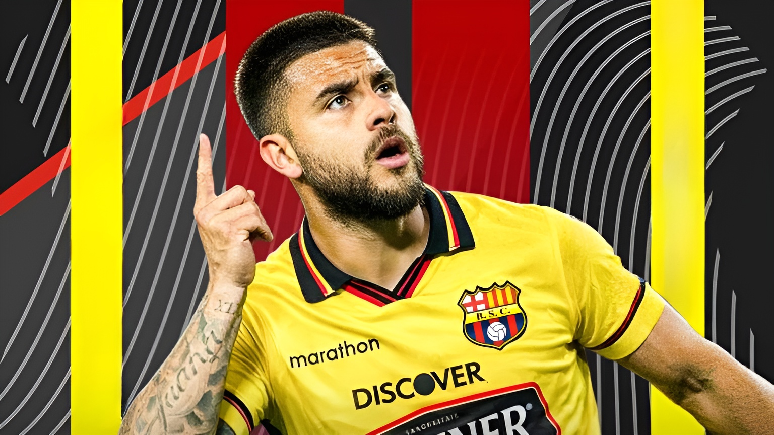 Héctor Tito Villalba nuevo refuerzo de Barcelona SC 2026 celebrando gol
