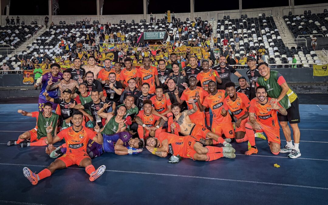 Barcelona hace historia en Brasil y se mete en la fase de grupos de la Libertadores